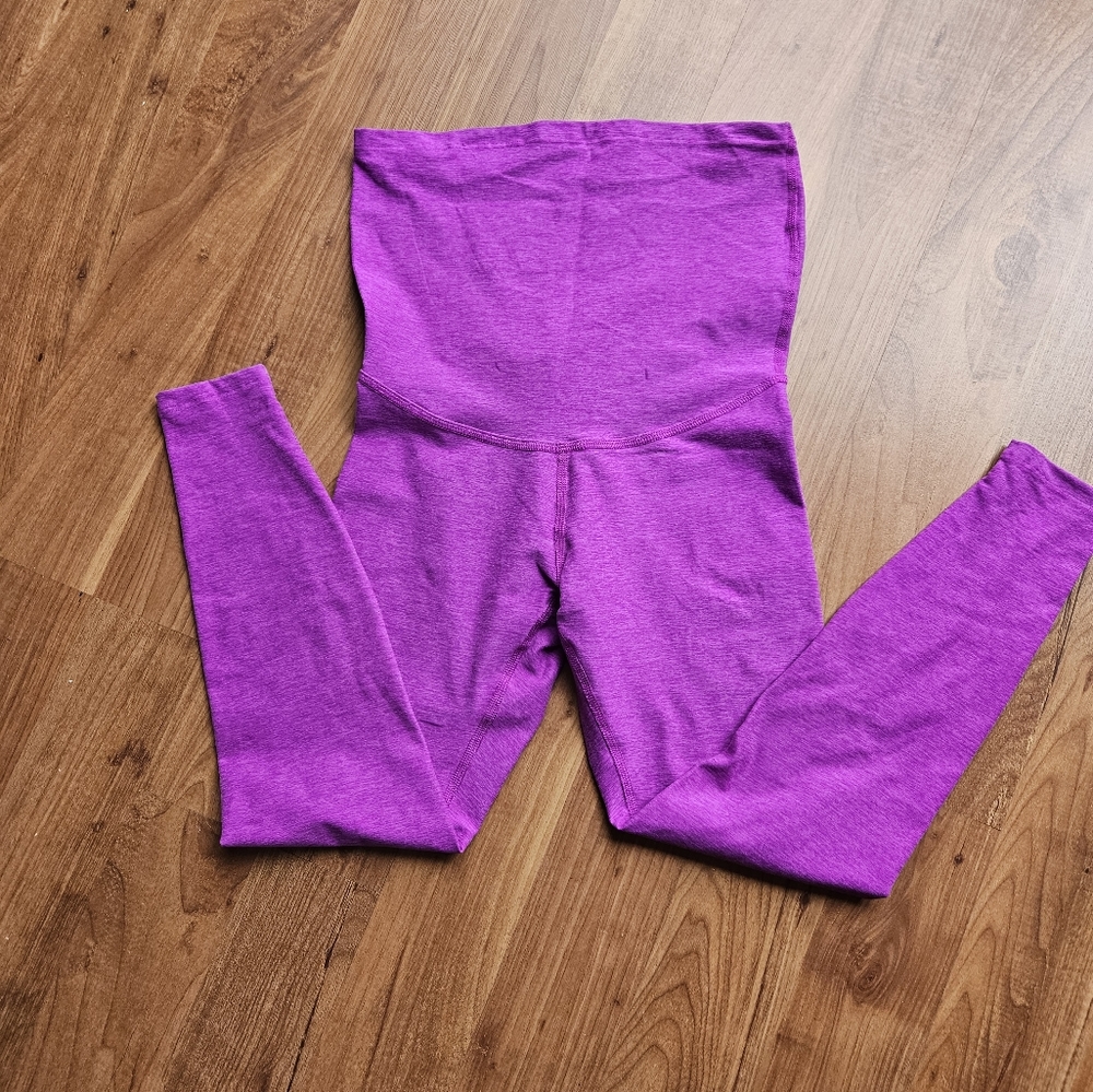 Spacedye Love the Bump Midi Maternity Legging